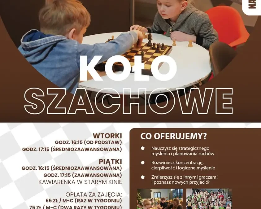 Rusza nabór do sekcji szachowej w Wolbromiu na sezon 2026/2027