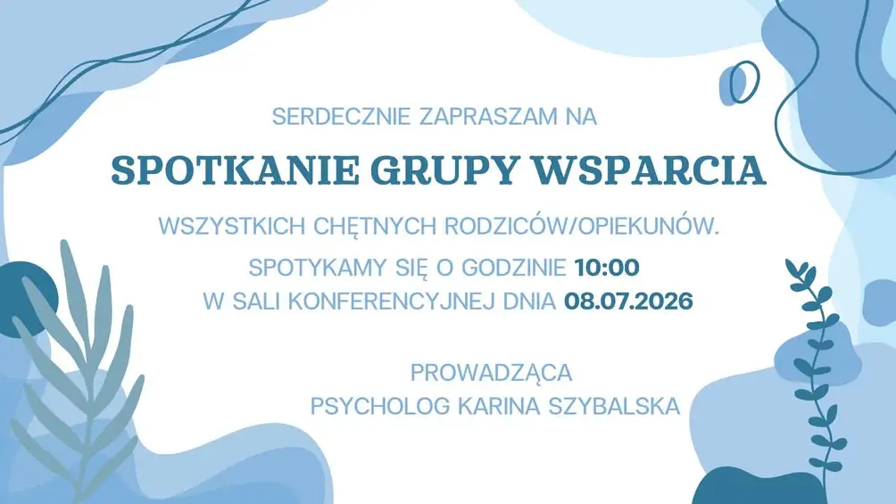Spotkanie grupy wsparcia dla rodziców i opiekunów w Wolbromiu