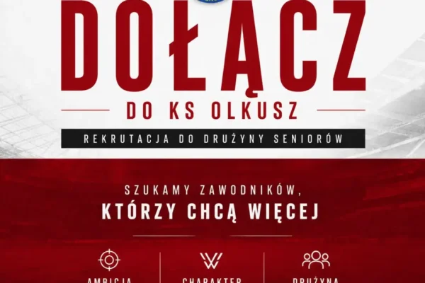 KS Olkusz szuka piłkarzy do drużyny seniorów na nowy sezon