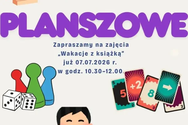 Przedpołudnie z grami planszowymi w bibliotece – już we wtorek