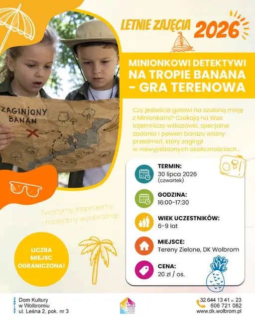 Ostatnie wolne miejsca na letnie zajęcia w Domu Kultury w Wolbromiu
