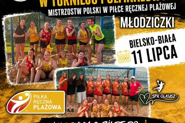 Młodziczki Lwiątek Olkusz walczą o finał Mistrzostw Polski w Bielsku-Białej