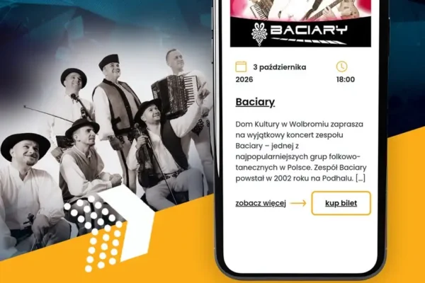 Baciary zagrają w Domu Kultury w Wolbromiu 3 października