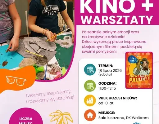Wakacyjne Poranki Filmowe w Kinie Radość w Wolbromiu – start już w sobotę