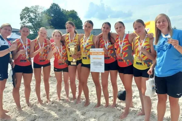 SPR Olkusz wicemistrzem Polski w piłce ręcznej plażowej