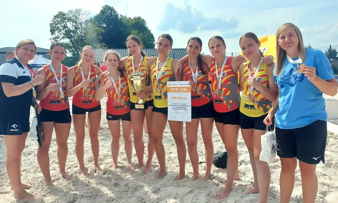 SPR Olkusz wicemistrzem Polski w piłce ręcznej plażowej