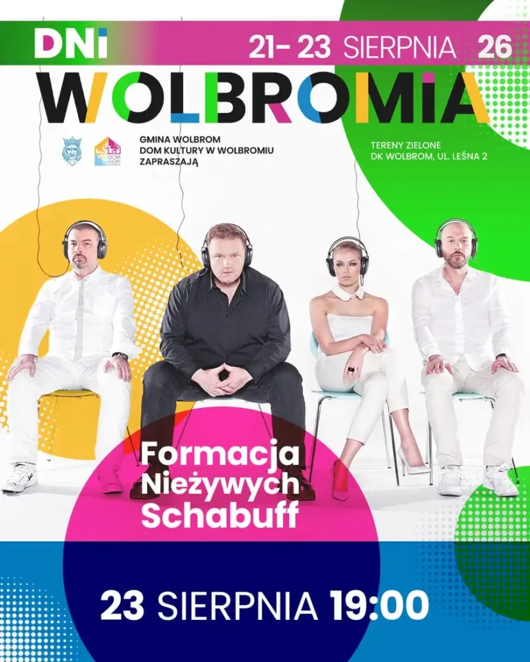 Formacja Nieżywych Schabuff gwiazdą Dni Wolbromia 2026