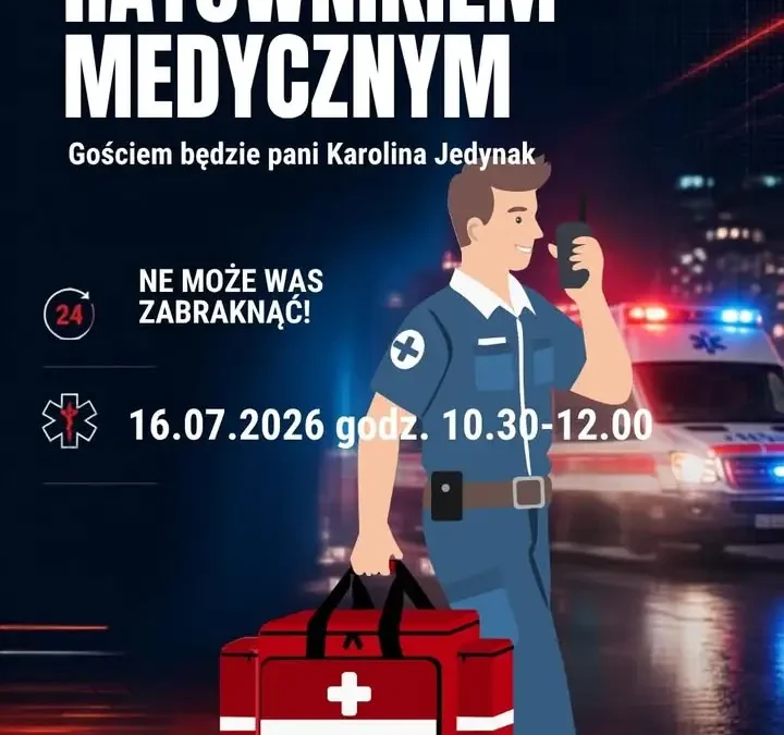 Wakacje z książką: Ratownictwo medyczne z Karoliną Jedynak