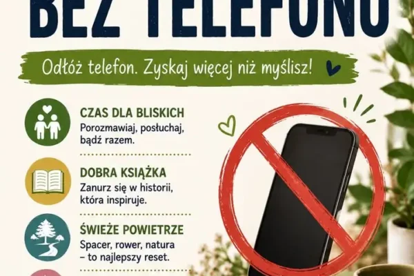 Dzień bez Telefonu – odłóż smartfon i zyskaj więcej