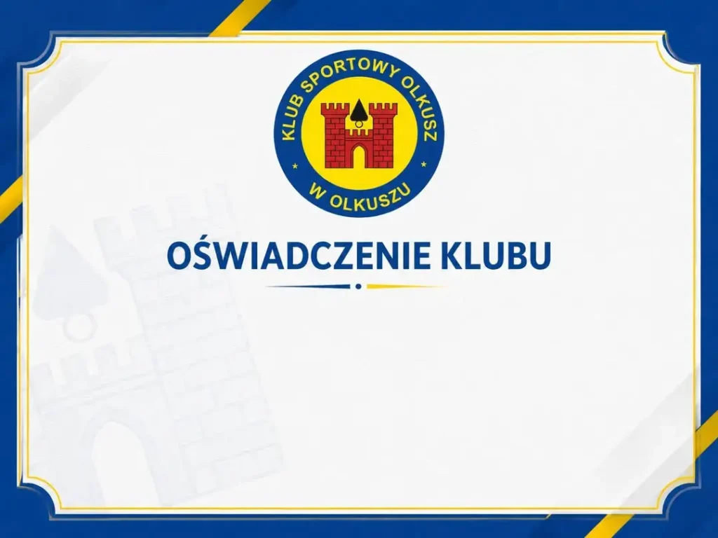 KS Olkusz wycofany z klasy okręgowej. Nowy start od klasy B