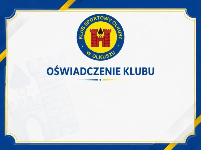 KS Olkusz wycofany z klasy okręgowej. Nowy start od klasy B