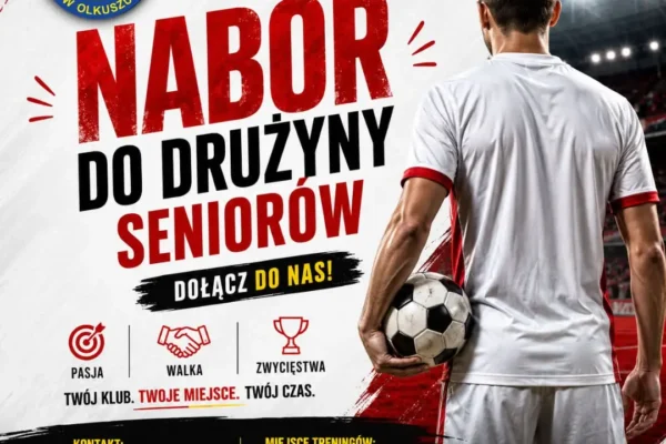 KS Olkusz zaprasza do drużyny seniorów – nabór otwarty