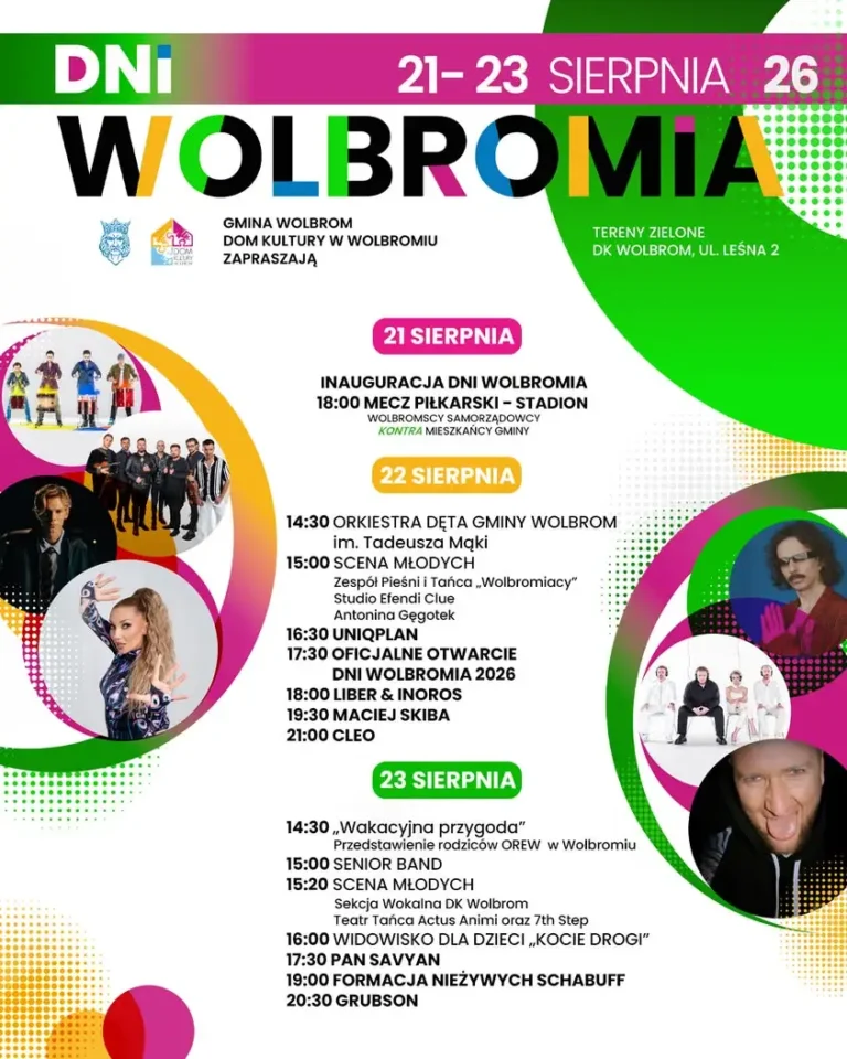 Wakacyjna przygoda rodziców na Dniach Wolbromia 2026