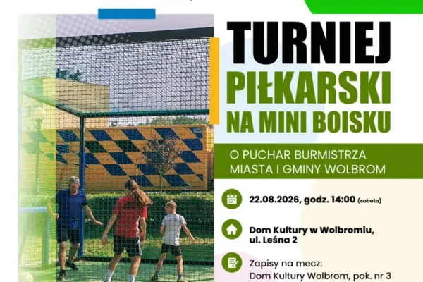 Turniej piłkarski dla dzieci podczas Dni Wolbromia 2026