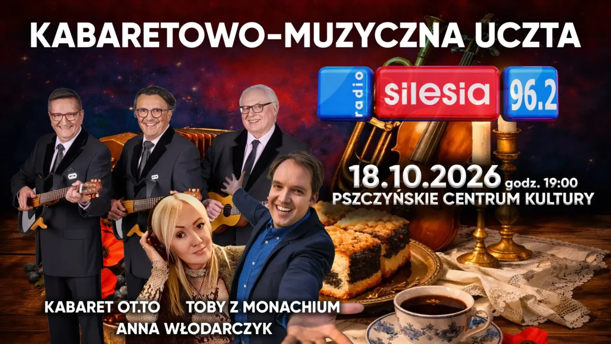 Kabaret OT.TO i Toby z Monachium wystąpią w Pszczynie z Radiem Silesia
