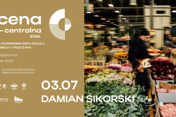 Damian Sikorski zagra dziś na Scenie Centralnej w Pszczynie