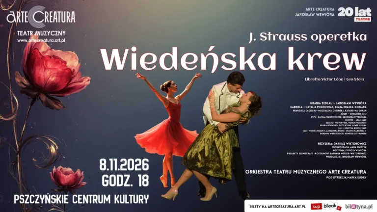 Wiedeńska krew – operetka Straussa w Pszczyńskim Centrum Kultury