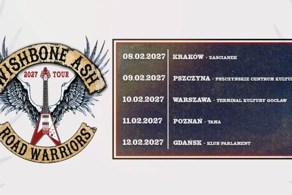 Wishbone Ash wraca do Polski: Road Warriors Tour 2027 w Pszczynie