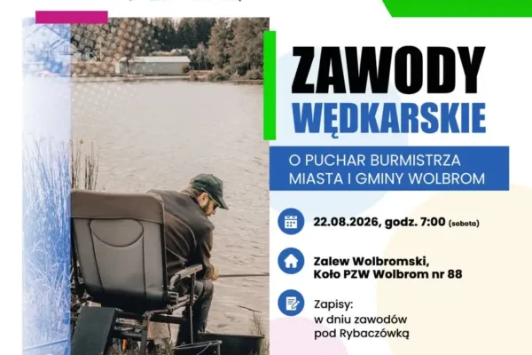 Zawody wędkarskie podczas Dni Wolbromia 2026 – sprawdź szczegóły