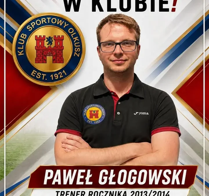 Paweł Głogowski nowym koordynatorem Akademii KS Olkusz