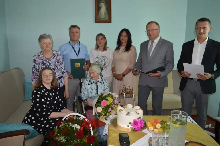Pani Marianna z Imbramowic świętuje setne urodziny