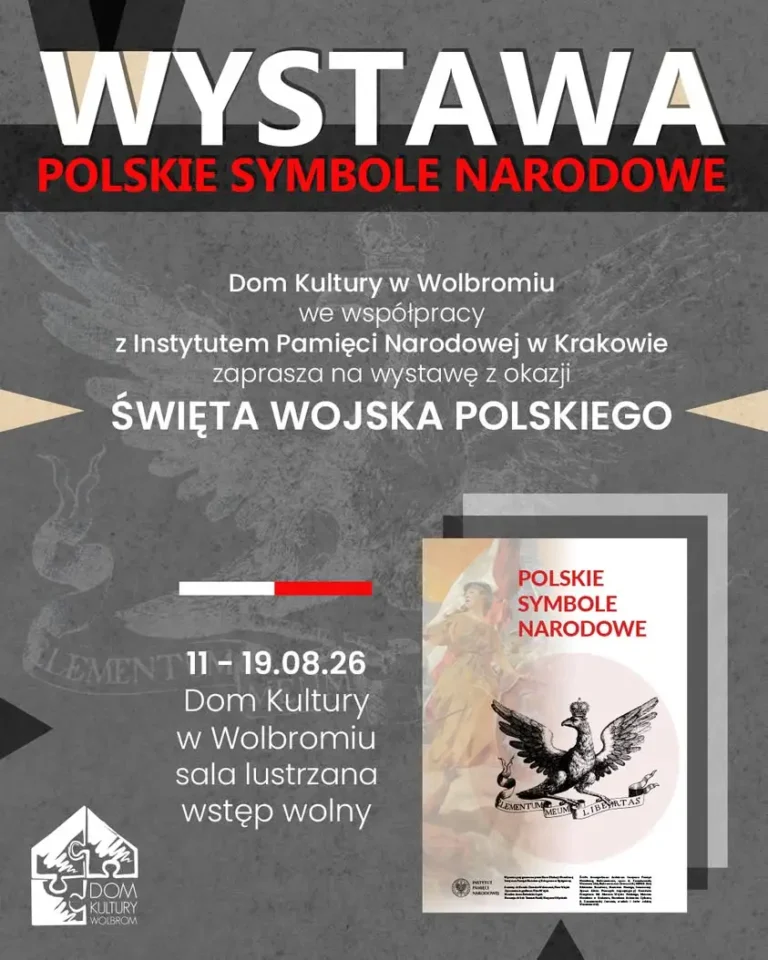 Wystawa „Polskie Symbole Narodowe” w Wolbromiu – uczczenie Święta Wojska Polskiego