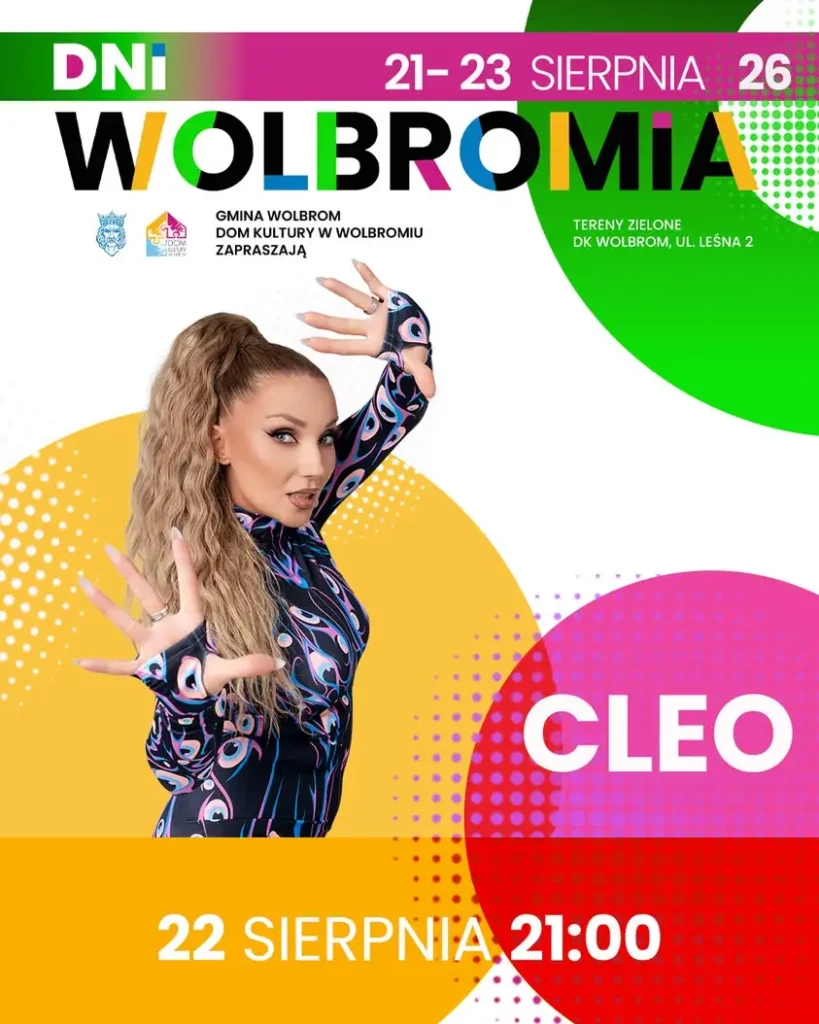 Dni Wolbromia 2026: Cleo, Liber i Maciej Skiba na scenie – sprawdź program