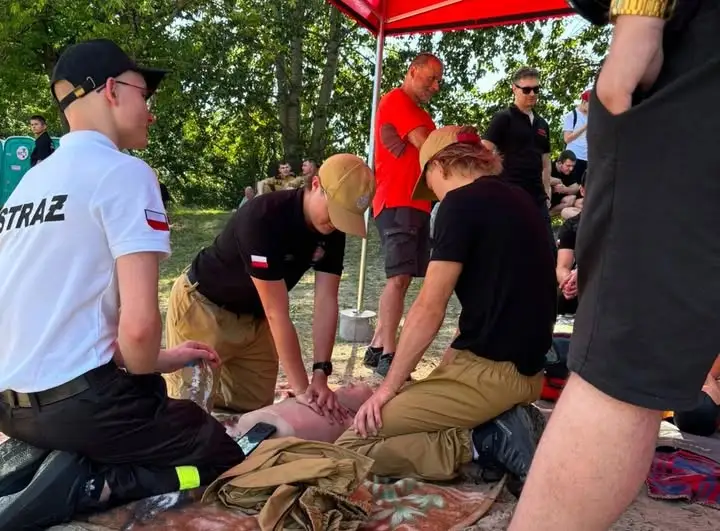 Trzydniowe warsztaty młodzieżowej drużyny OSP Wolbrom – szkolenie, dyscyplina i pasja
