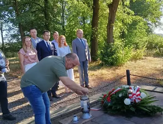 Gmina Trzyciąż uczciła pamięć powstańców styczniowych w 163. rocznicę bitwy
