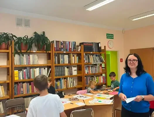 Owocowo-Warzywny Mundial w bibliotece – sport i zdrowa żywność w wakacyjnej odsłonie
