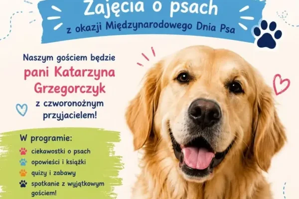 Wakacje z książką: spotkanie o psach w bibliotece w Bukownie