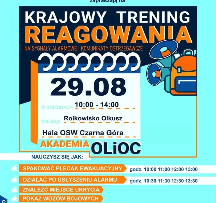 Krajowy Trening Reagowania w Olkuszu – naucz się ratować życie