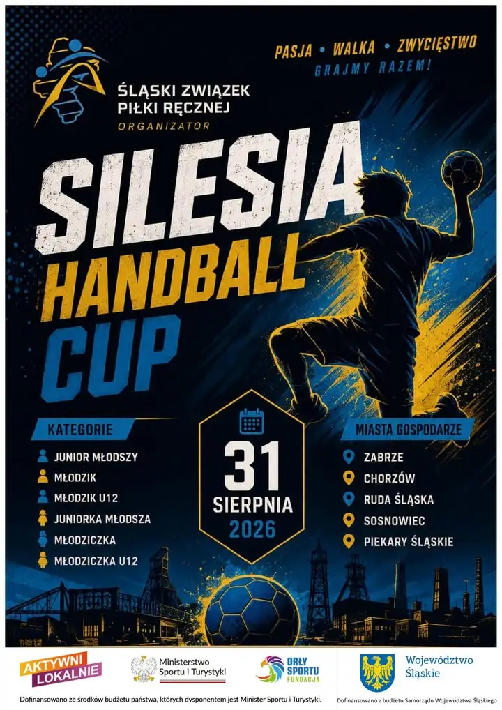 Młodziczki z rocznika 2013 kończą wakacje na Silesia Handball Cup