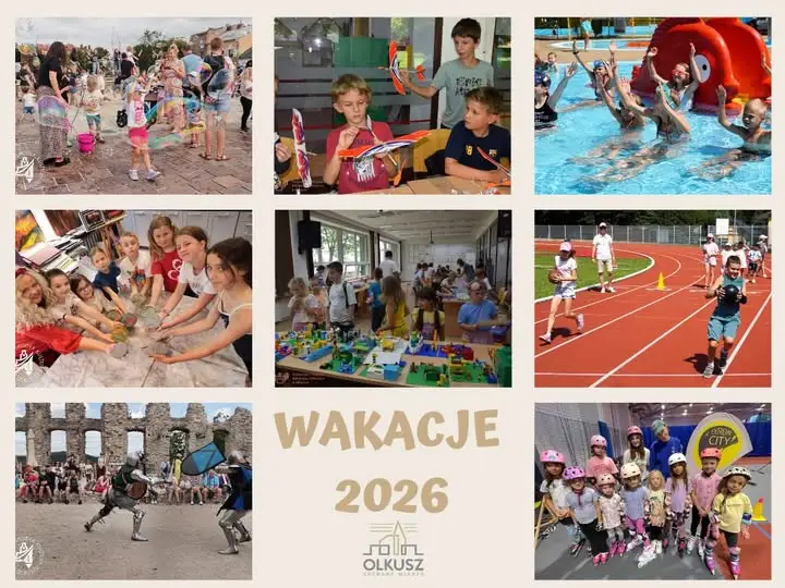 Olkusz podsumowuje udane wakacje: atrakcje, frekwencja i podziękowania burmistrza
