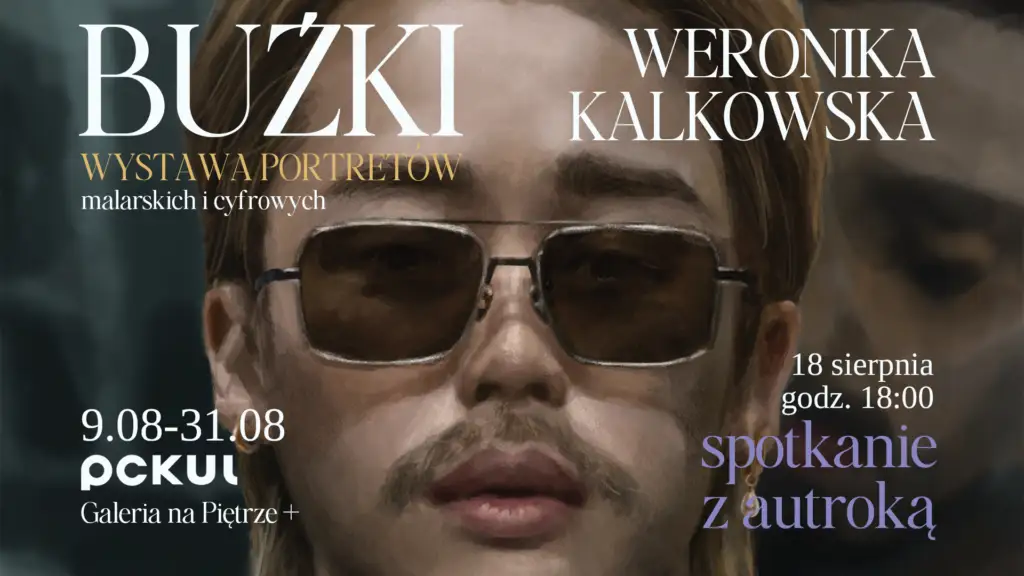 Wystawa „BUŹKI” Weroniki Kalkowskiej w Galerii na Piętrze+