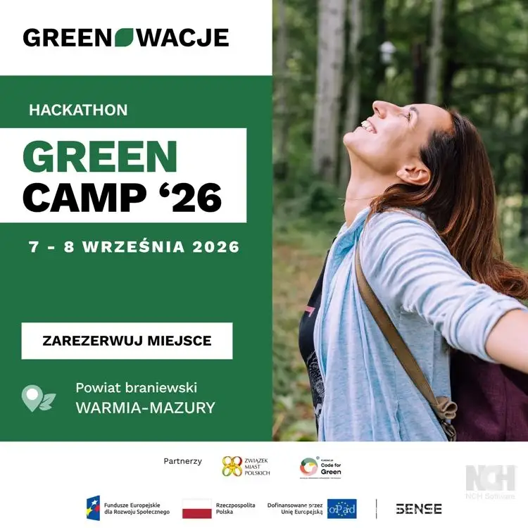 GREENOWACJE: II nabór i GREEN CAMP w Braniewie – szansa na grant do 120 tys. zł
