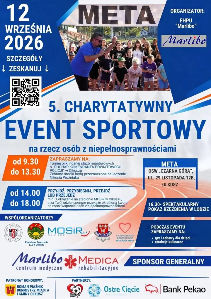 5. Charytatywny Event Sportowy w Olkuszu – już w sobotę 12 września