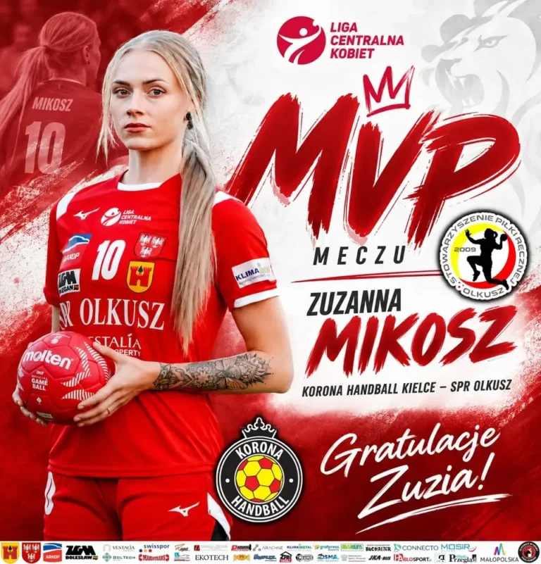 Zuzanna Mikosz z MVP w debiucie dla SPR Olkusz. 12 bramek w meczu z Kielcami