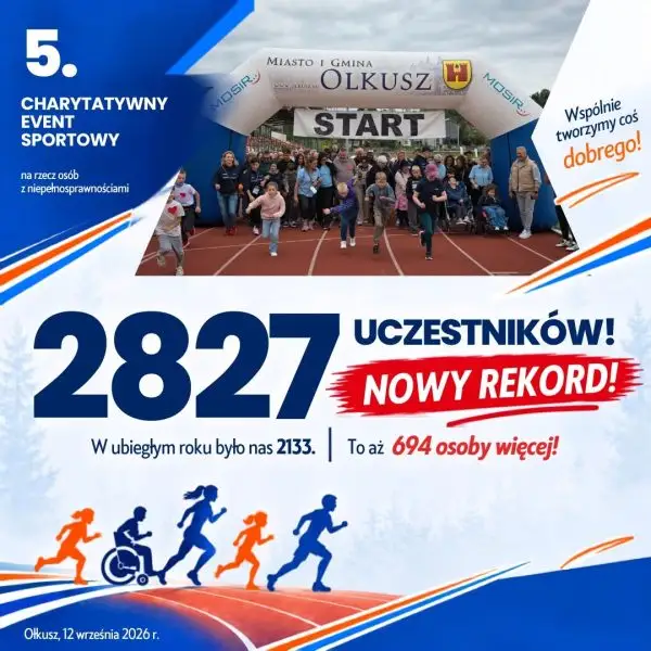 Rekordowe „Święto Dobra” w Olkuszu – 2827 uczestników pomogło potrzebującym