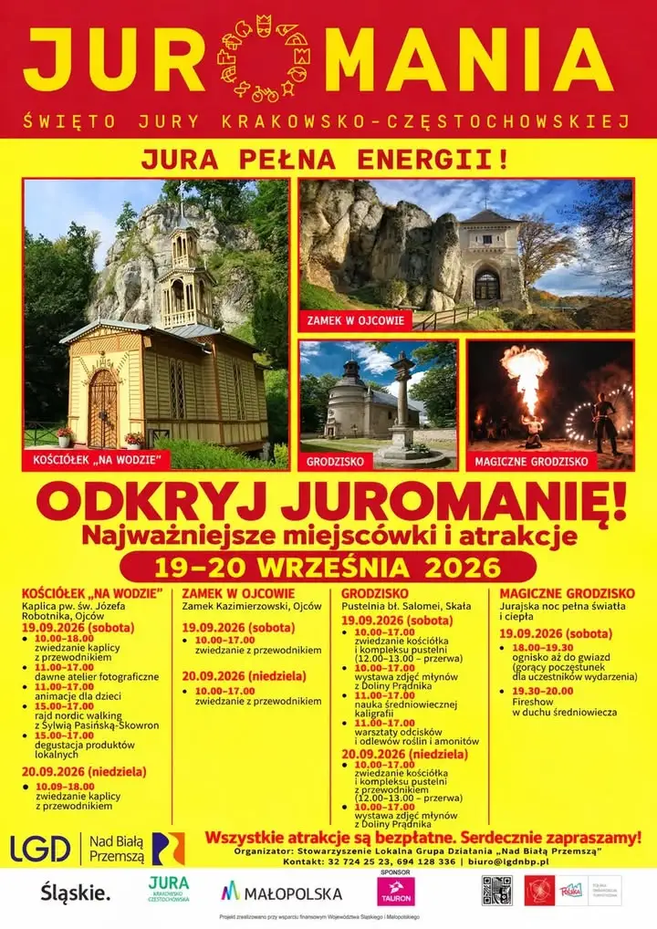 Juromania 2026 w Dolinie Prądnika – święto Jury pełne energii