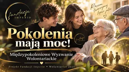 Wolontariat łączy pokolenia – nowy projekt w powiecie słupskim