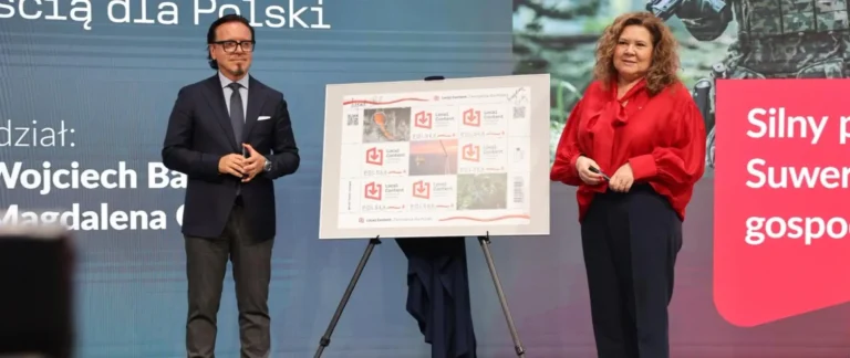 Znaczek pocztowy promuje ideę Local Content podczas MSPO w Kielcach