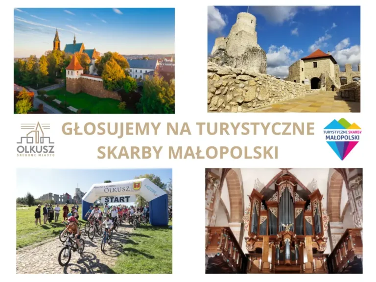Olkuskie atrakcje walczą o tytuł Turystycznego Skarbu Małopolski 2026