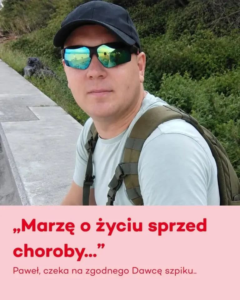 Paweł z Bukowna czeka na dawcę szpiku. Jego historia może odmienić czyjeś życie