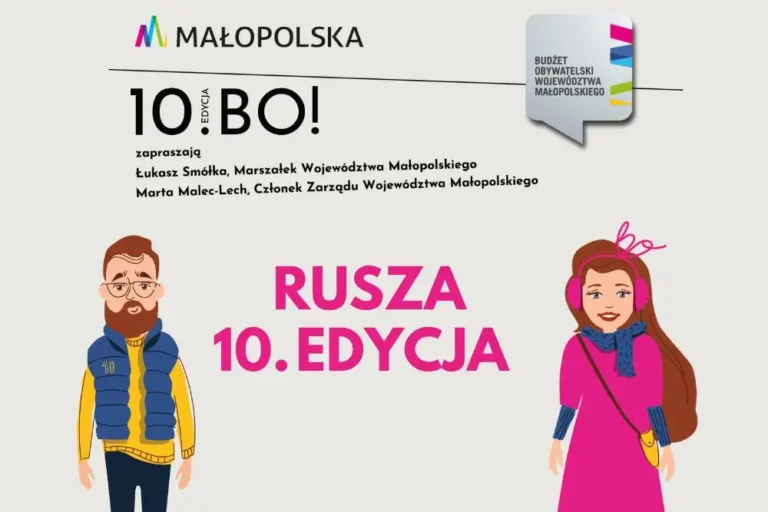 Budżet Obywatelski Małopolski 2026: 16 mln zł na pomysły mieszkańców