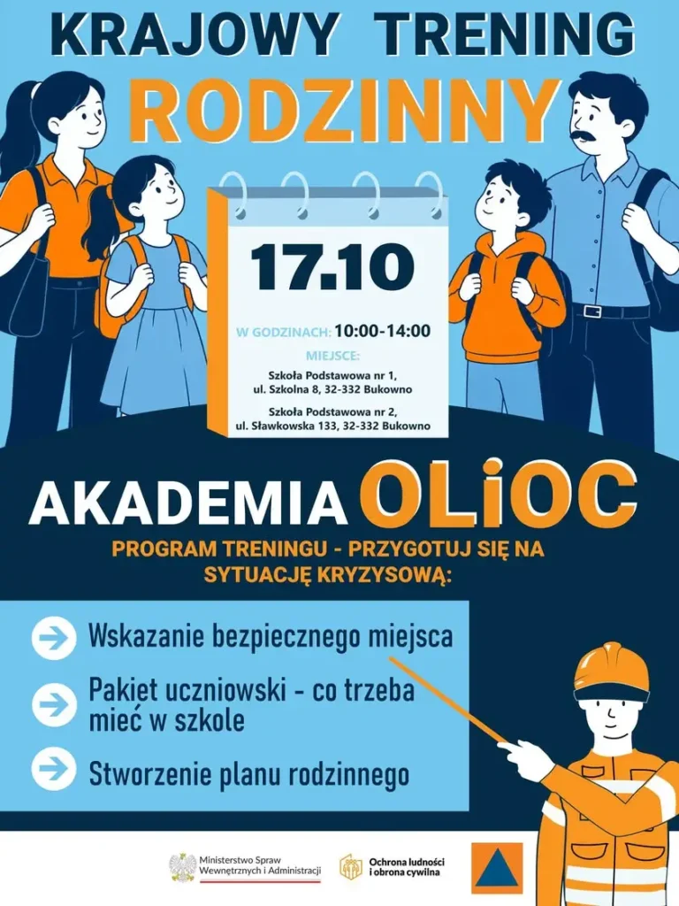 Bukowno: Krajowy Trening Rodzinny Akademii Ochrony Ludności i Obrony Cywilnej