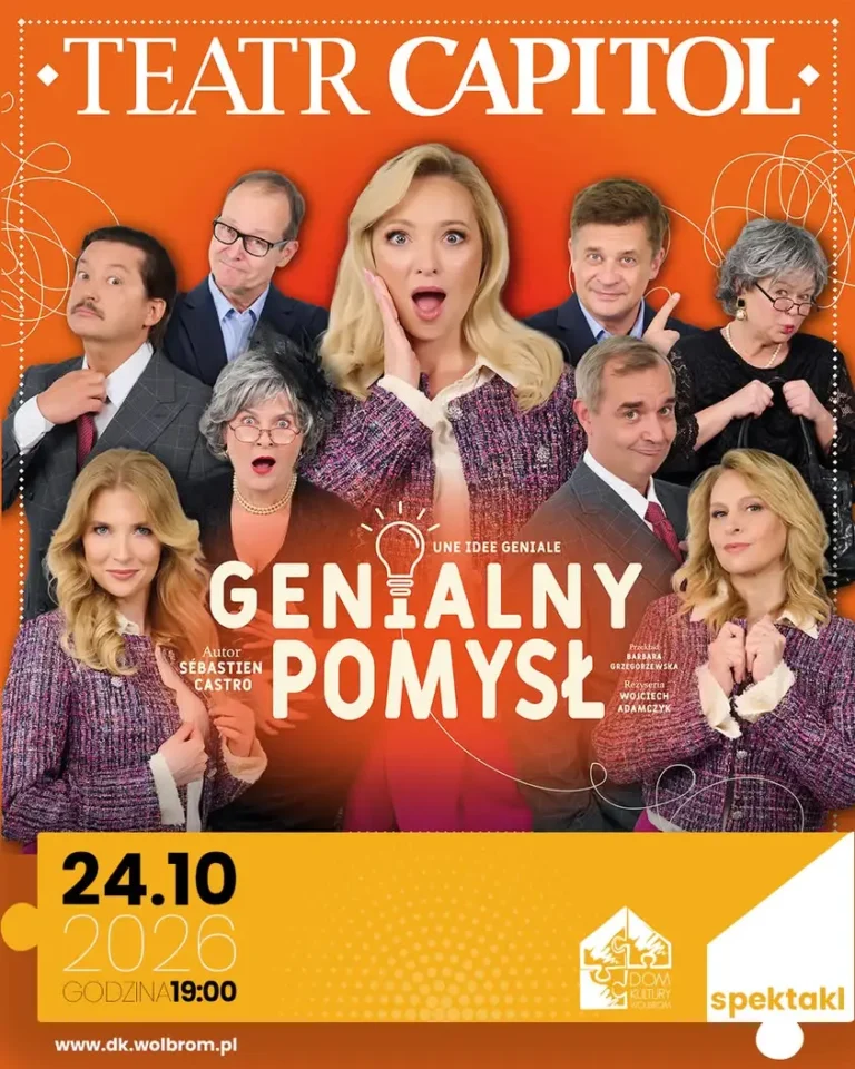 „Genialny pomysł” – komedia pomyłek w Domu Kultury w Wolbromiu